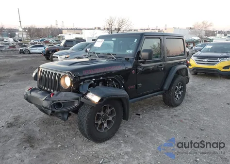 2021 Jeep Wrangler Rubicon 4X4 из США, поврежденный, VIN 1C4HJXCN7MW670650